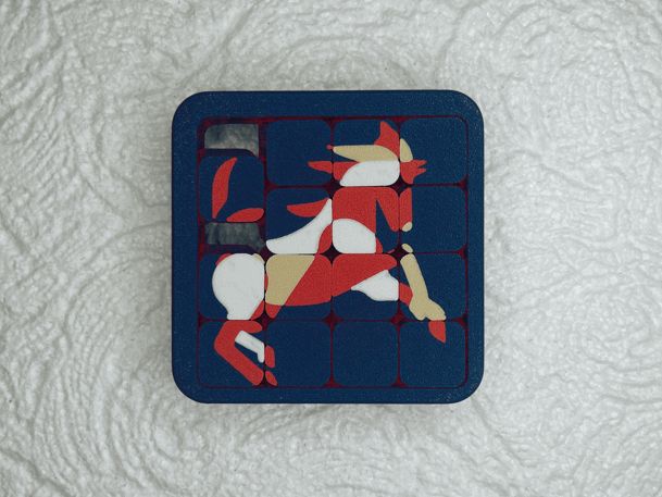 Sliding Puzzle / Fidget - Year of the horse
