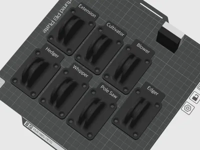 Honda versatool (split shaft) implement hooks