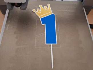 1st Birthday Cake Topper