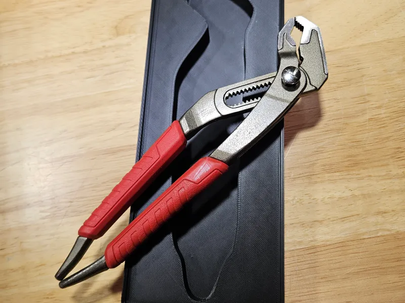 Milwaukee Hex-Jaw Pliers 48-22-6208 Gridfinity
