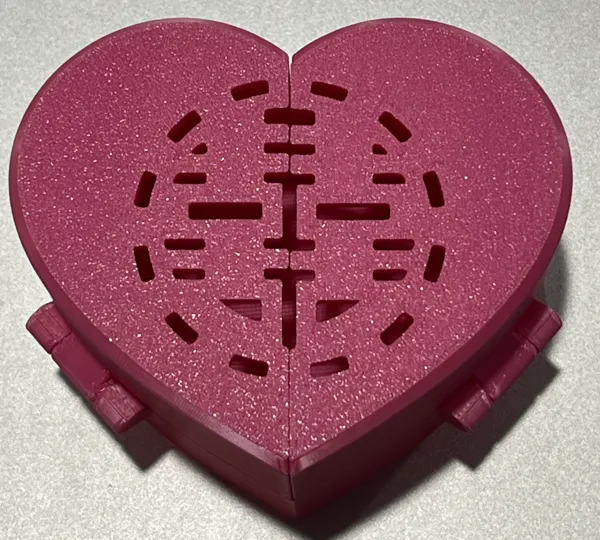 Boîte cœur de Saint-Valentin