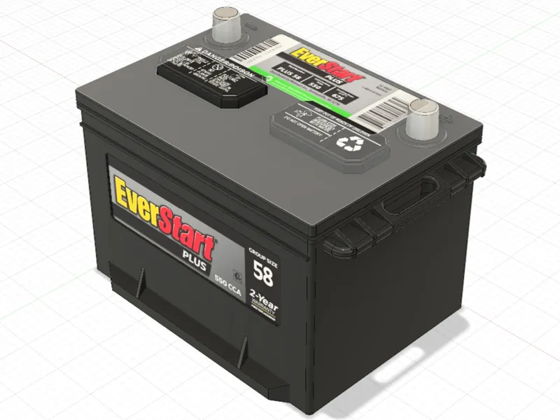 Hobbywing Fusion Pro on/off Scale Battery Cover