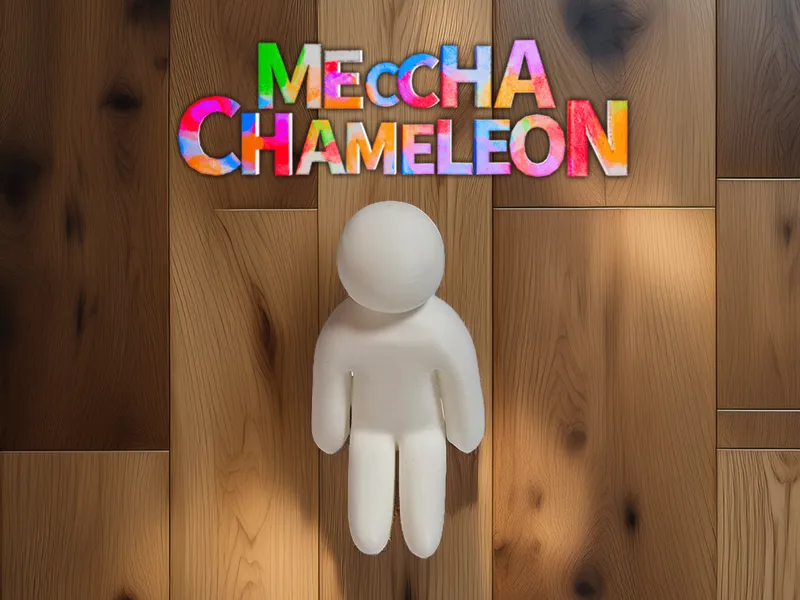 Meccha Chameleon Figur