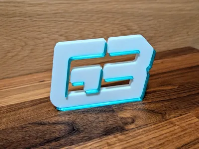 George Russell F1 Logo Shelf Display