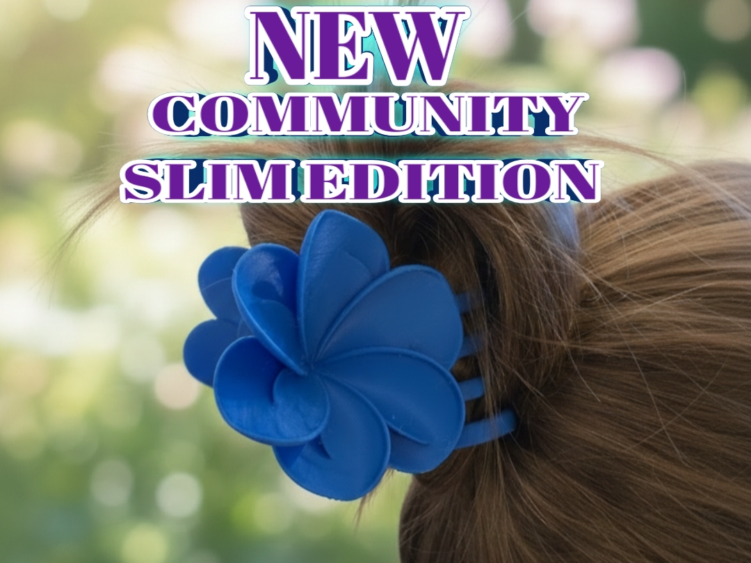 Print-in-Place Haarklammer – Bambu PETG HF 