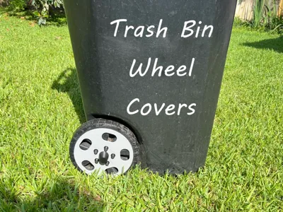 Trash / Recycle Bin Custom Wheel Covers #1