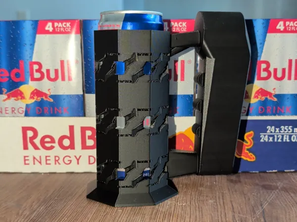 Support tactique pour canette Red Bull 12oz
