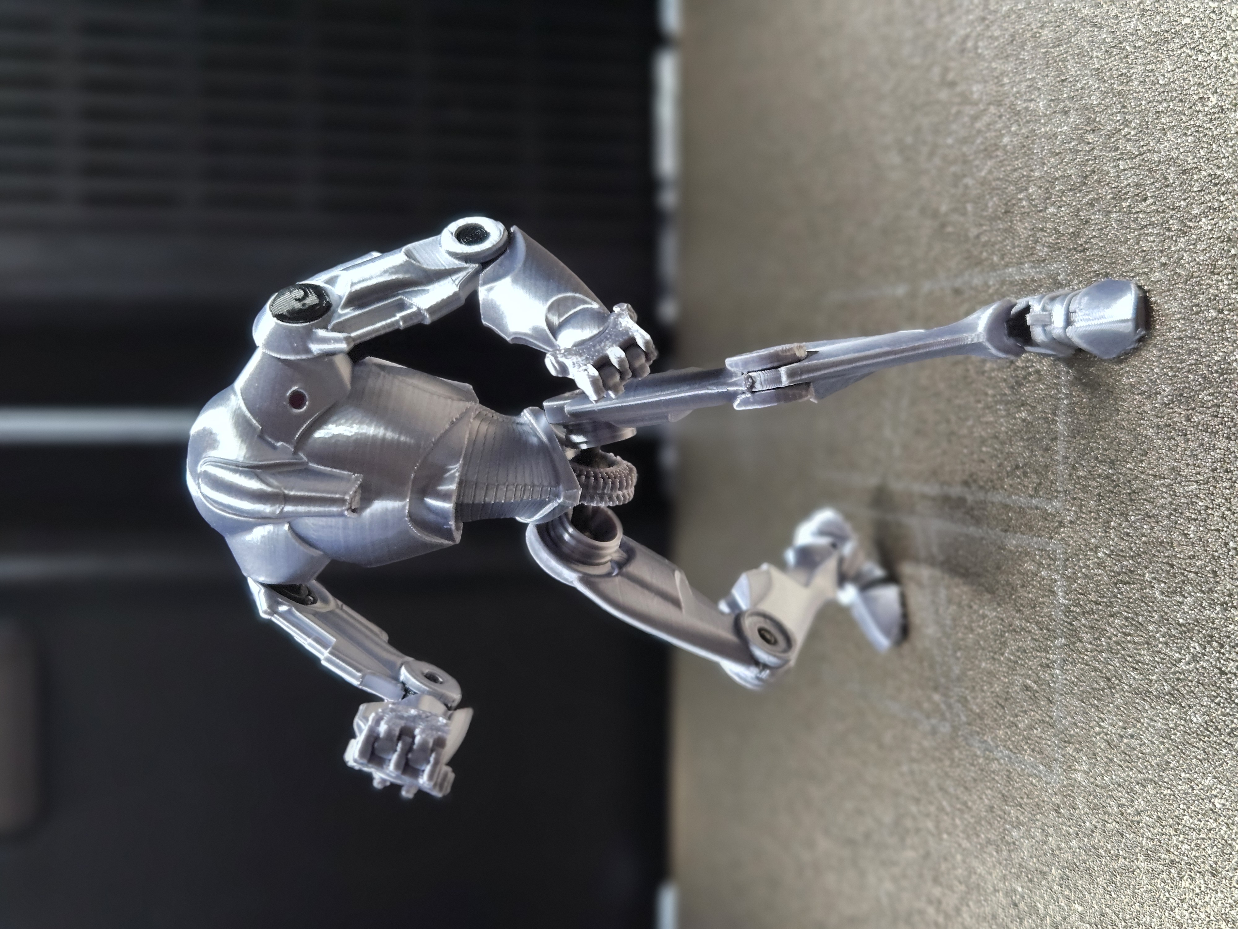 Miniatura 5 do modelo 3D Super Droid de combat -  B2