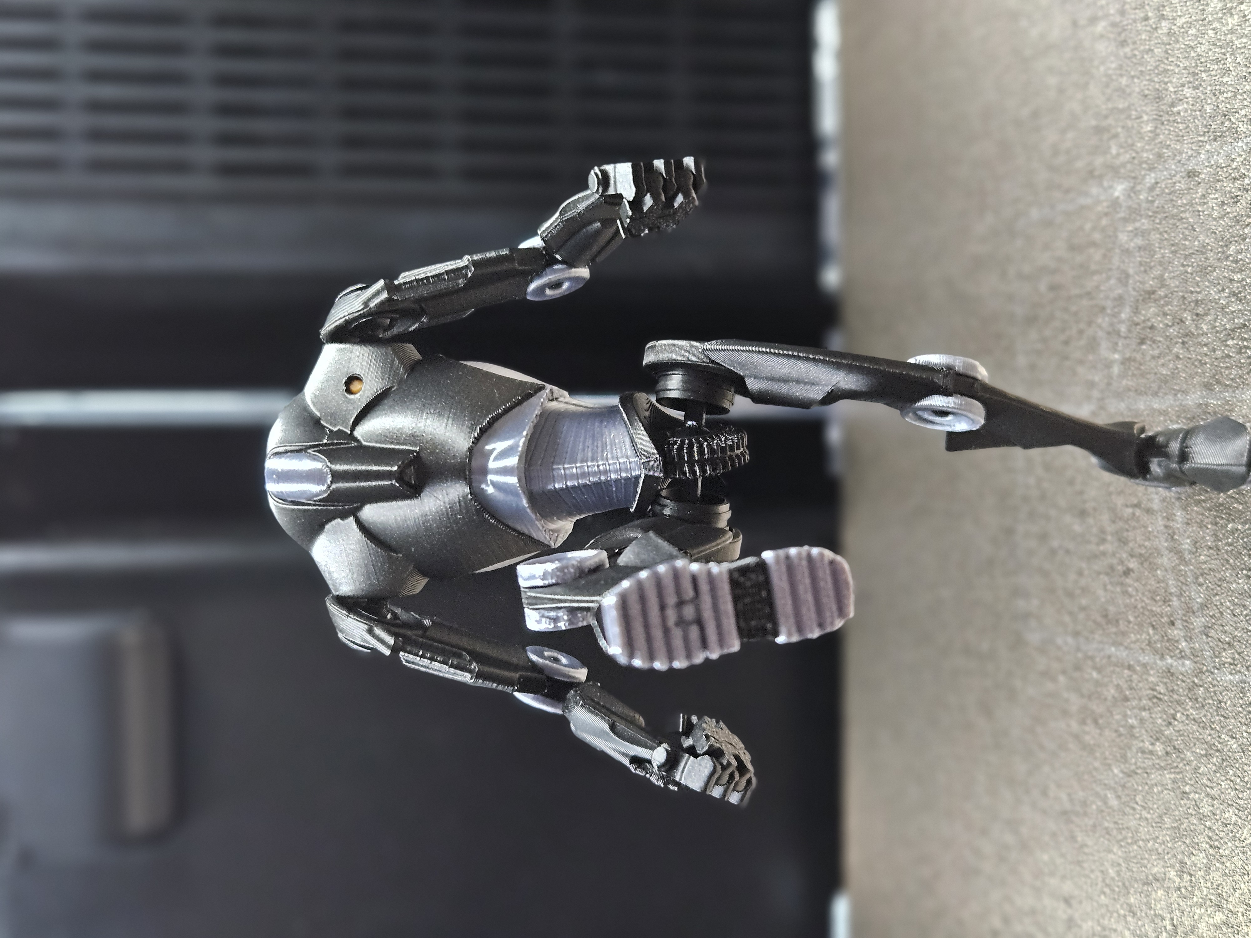 Miniatura 4 do modelo 3D Super Droid de combat -  B2