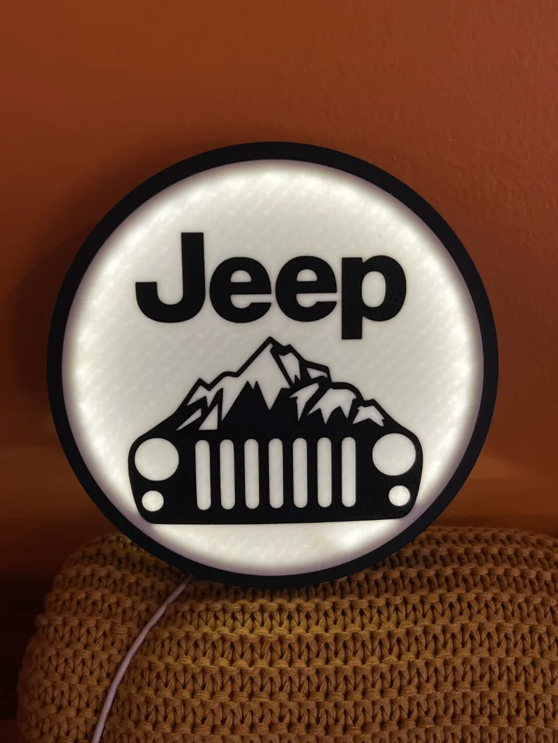 Jeep lightbox