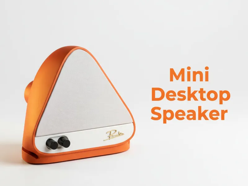 Petite Enceinte design Bureau PC - 3"