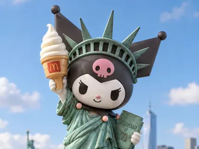 Kuromi Statue of Liberty