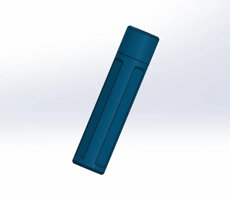 Small drill bits container up to 90mm height
