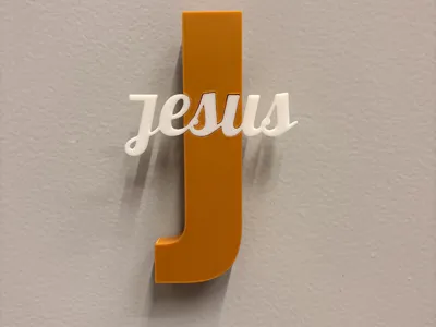 Jesus Kreuz - Faith Wall Art