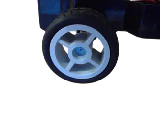 Wheel 1/4 inch Axle {easily editable}