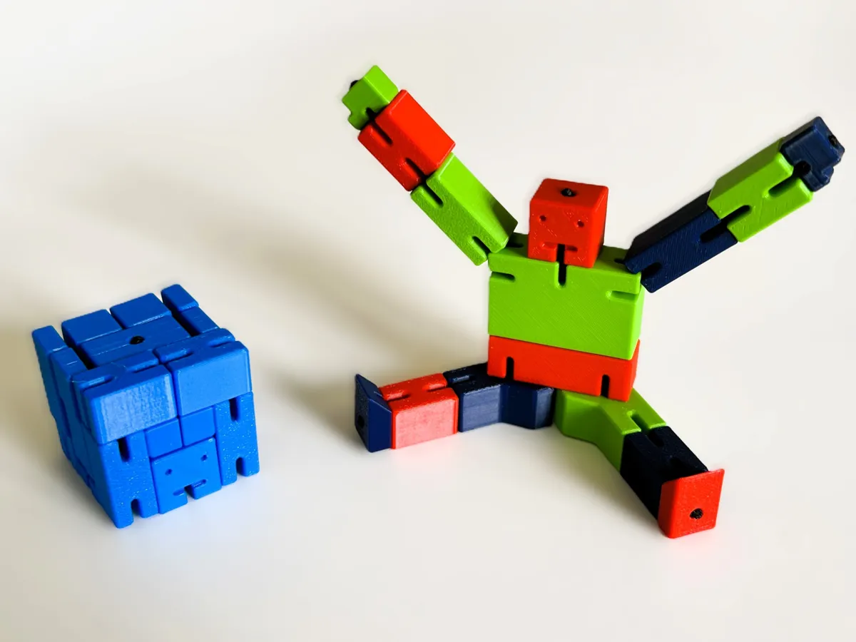 CUBOT - CUBE/ROBOT - Free 3D Print Model - MakerWorld