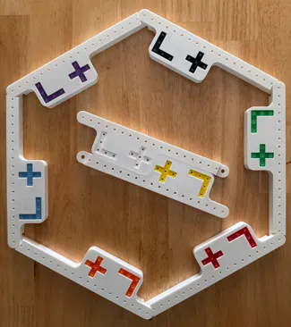 Pegs and Jokers Board Set