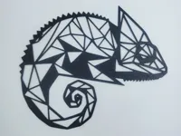 Caméléon - déco murale — photo 2