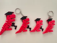 Flexy Rex Graduates 2027 + keychain options + multiple sizs