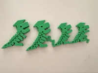 Flexy Rex Graduates single color + keychain options