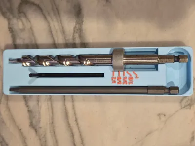 Kreg Pocket Hole Drill Bit W/ Markings- Gridfinity