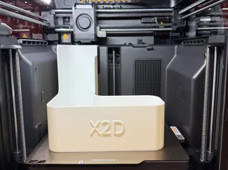 X2D High-Capacity Poop Chute (Aux Fan Compatible)