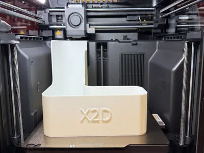 X2D High-Capacity Poop Chute (Aux Fan Compatible)