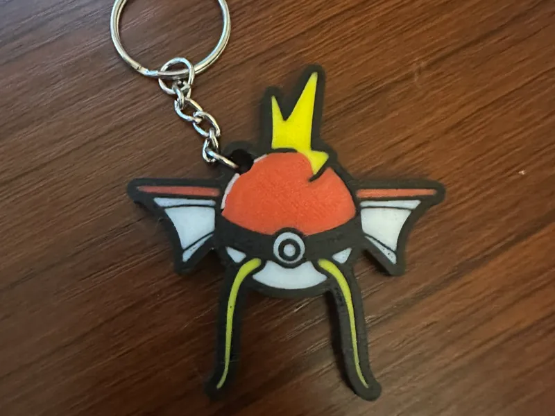 Magikarp Pokeball Keychain