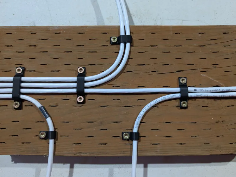 Cat6 Ethernet Cable Clamps
