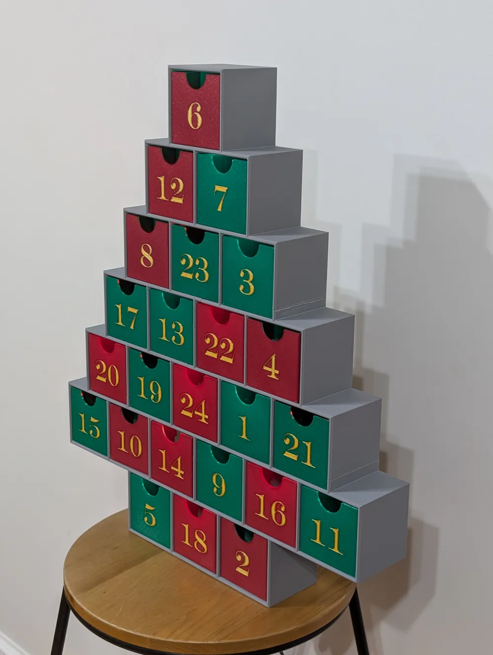 Advent Calendar - Free 3D Print Model - MakerWorld