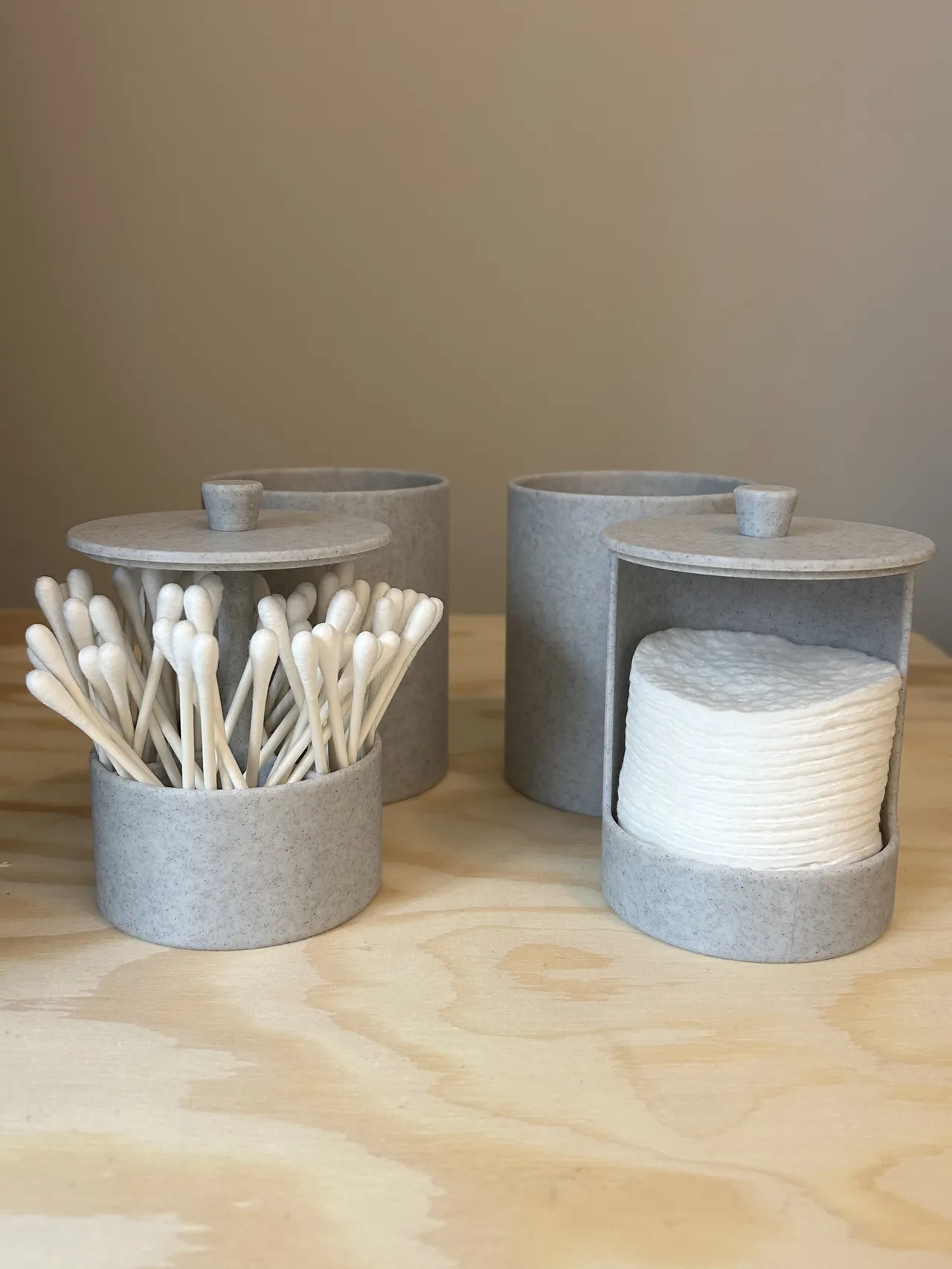 Cotton Swab & Round Holders view 2