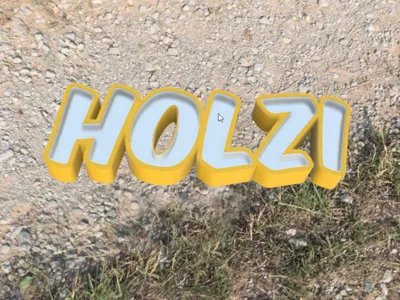 LED Lamp HOLZI