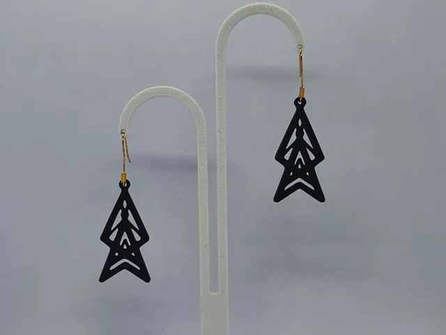 Pendientes Runas Negras