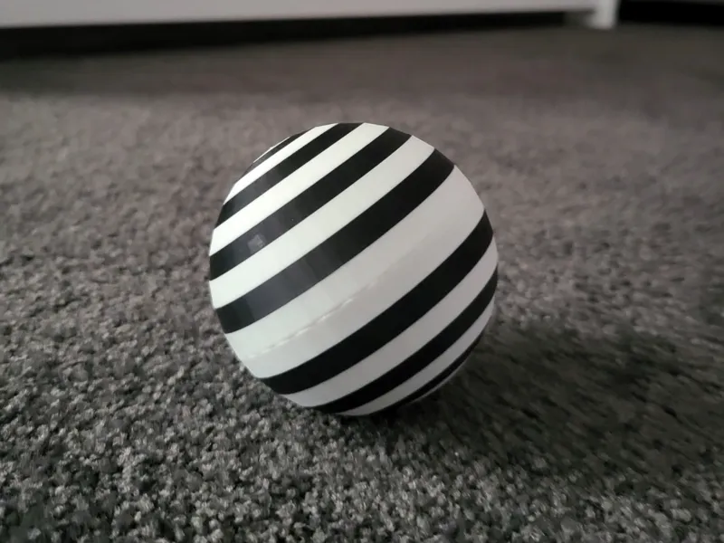 Baby Play Sphere, Black and white, Ball
