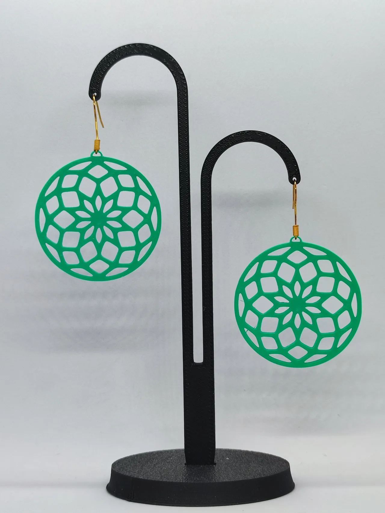 Aretes Prisma Floral view 3