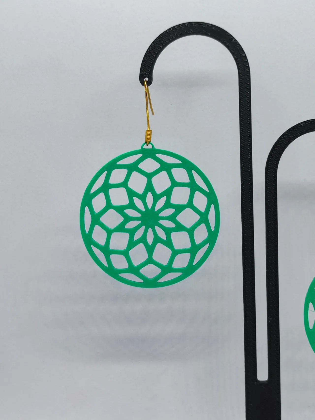 Aretes Prisma Floral view 4