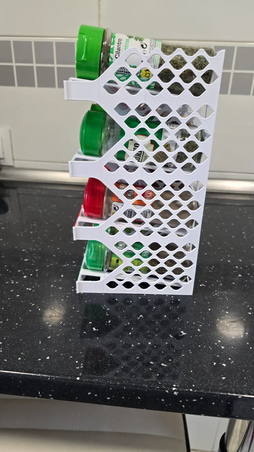 Spice Rack with Interchangeable Labels by N3CRO*Vicio - MakerWorld
