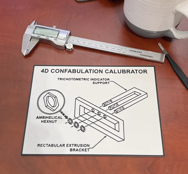 4D Confabulation Calubrator