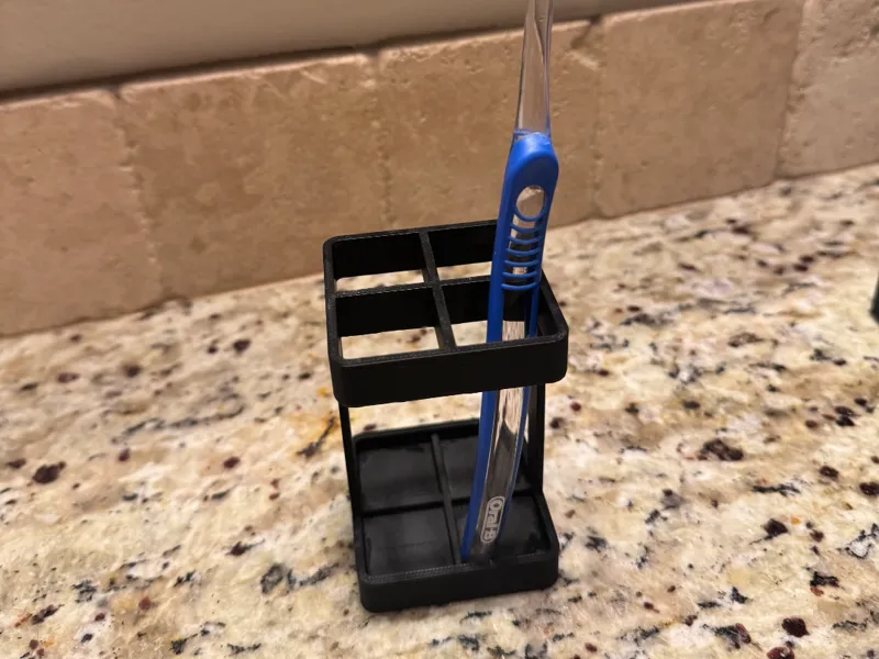 Square Toothbrush Holder