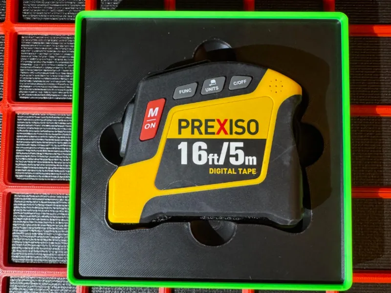 Prexiso Digital Measuring Tape for Gridfinity