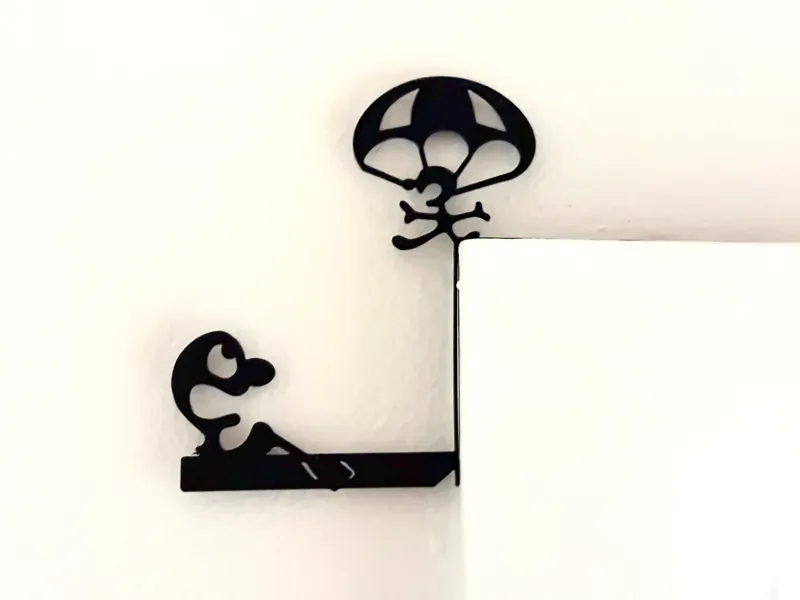 Nintendo Game & Watch Door Art - Parachute