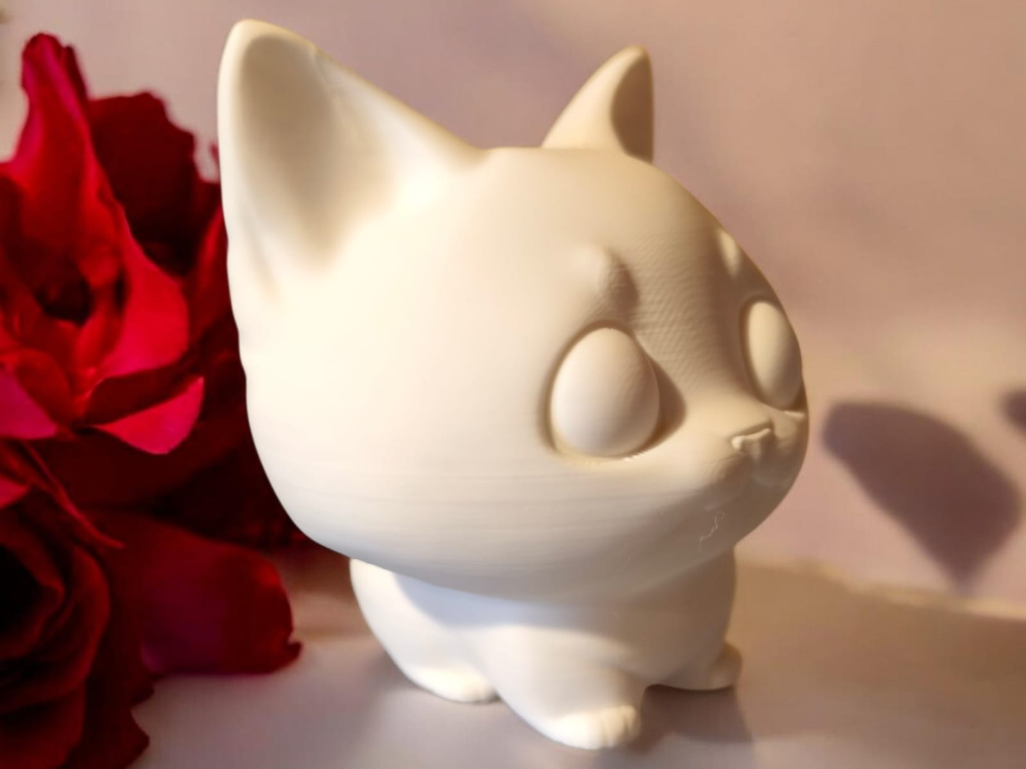 Muffin the Toon Kitty & Keychain