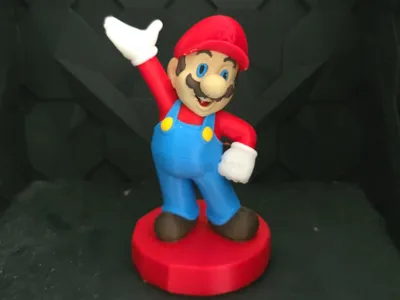 Mario Figure on Base