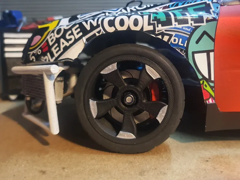 Audi Rotor Style 1:10 Rc Wheels 3mm offset 