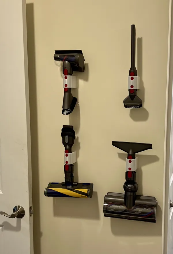 Support mural accessoires Dyson (double)