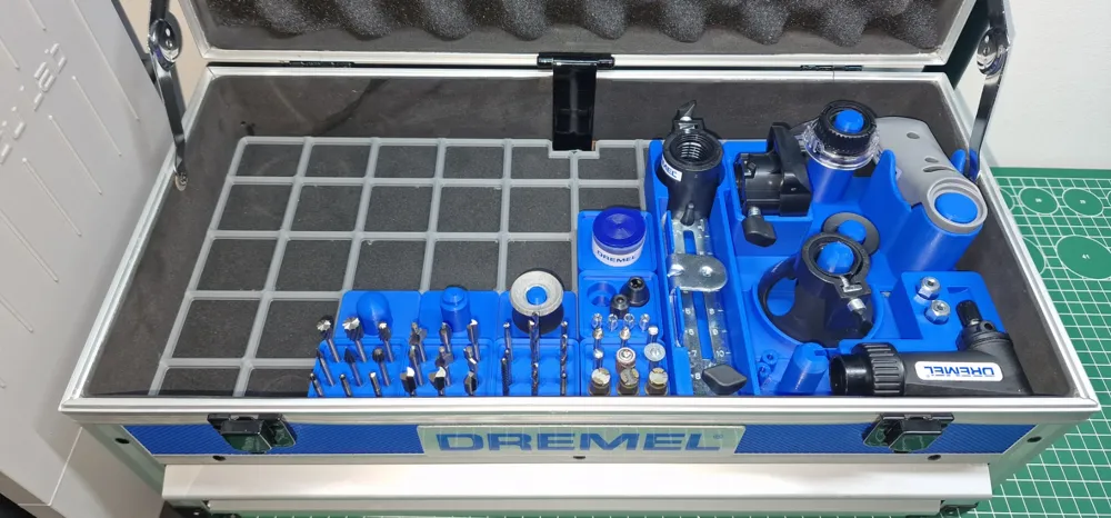 Gridfinity Bin for Dremel Cutting Disc Container - Free 3D Print Model ...