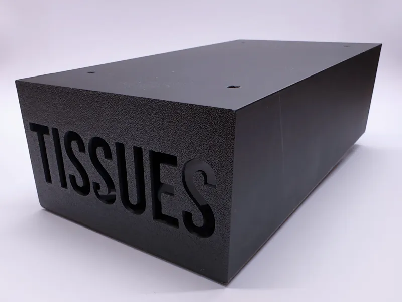 Underdesk Tissue Box