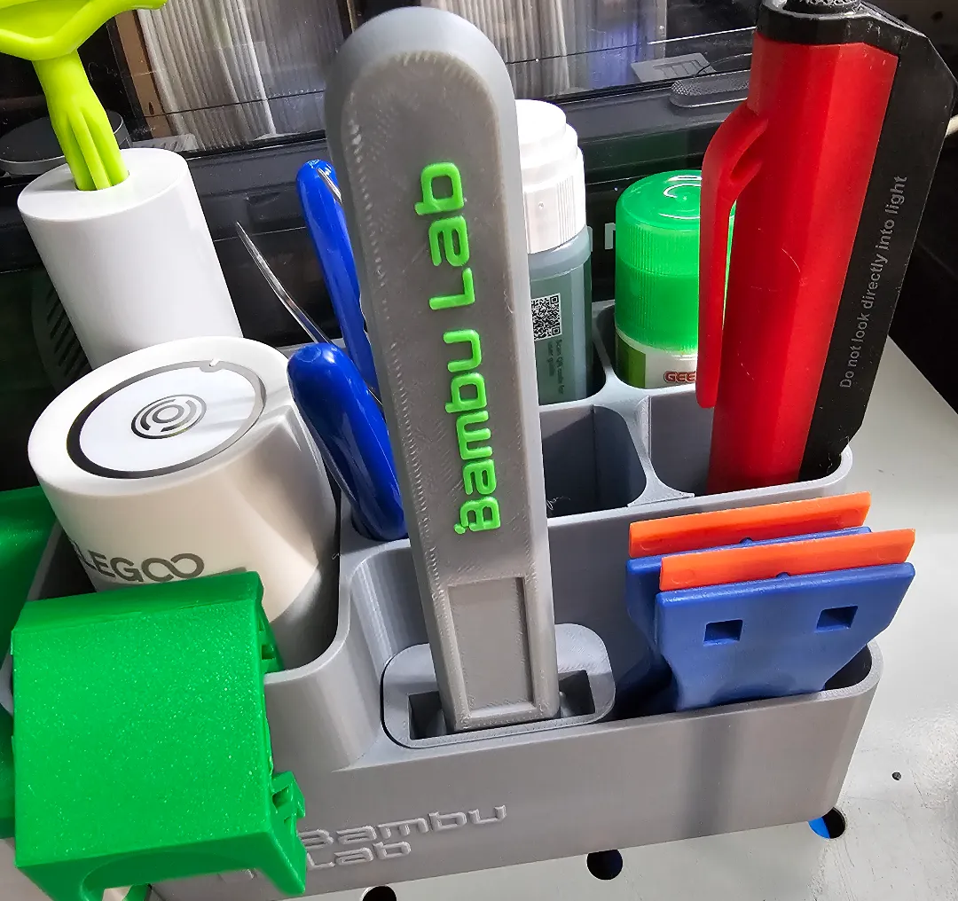 Bambu Lab Scraper add-on for Tool Organizer - Free 3D Print Model ...