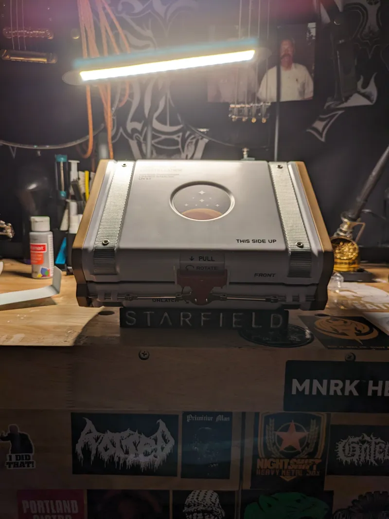 Starfield Chronomark Case Stand W/ Logo