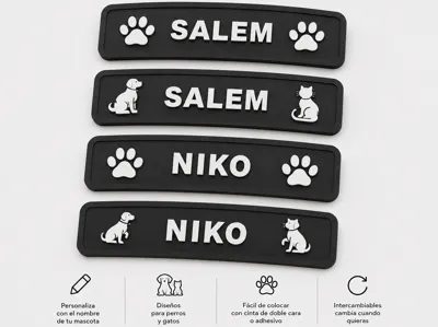 Customizable Tags for Pet Water Dispenser